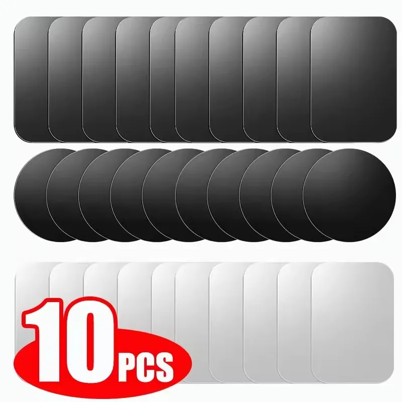 Phone Accessories Quotes - 5/10 pièces Plaques Métalliques Magnétiques Autocollantes