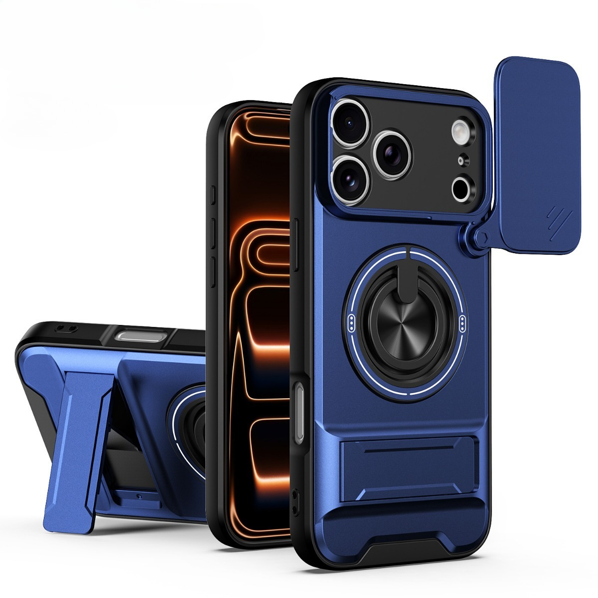 Phone Accessories Ring - Étui de téléphone de luxe avec