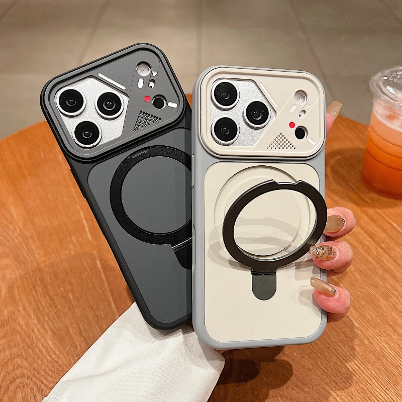 Phone Accessories Ring - Étui de téléphone magnétique de luxe
