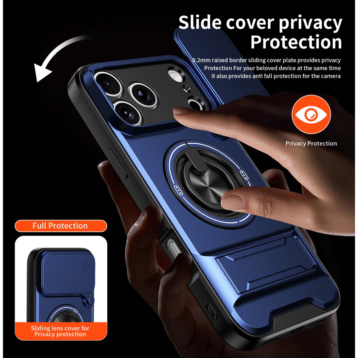 Étui de téléphone de luxe avec - Phone Accessories Ring avis et prix